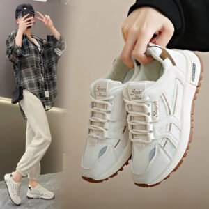 Women's Fashion Simple Platform Casual Shoes